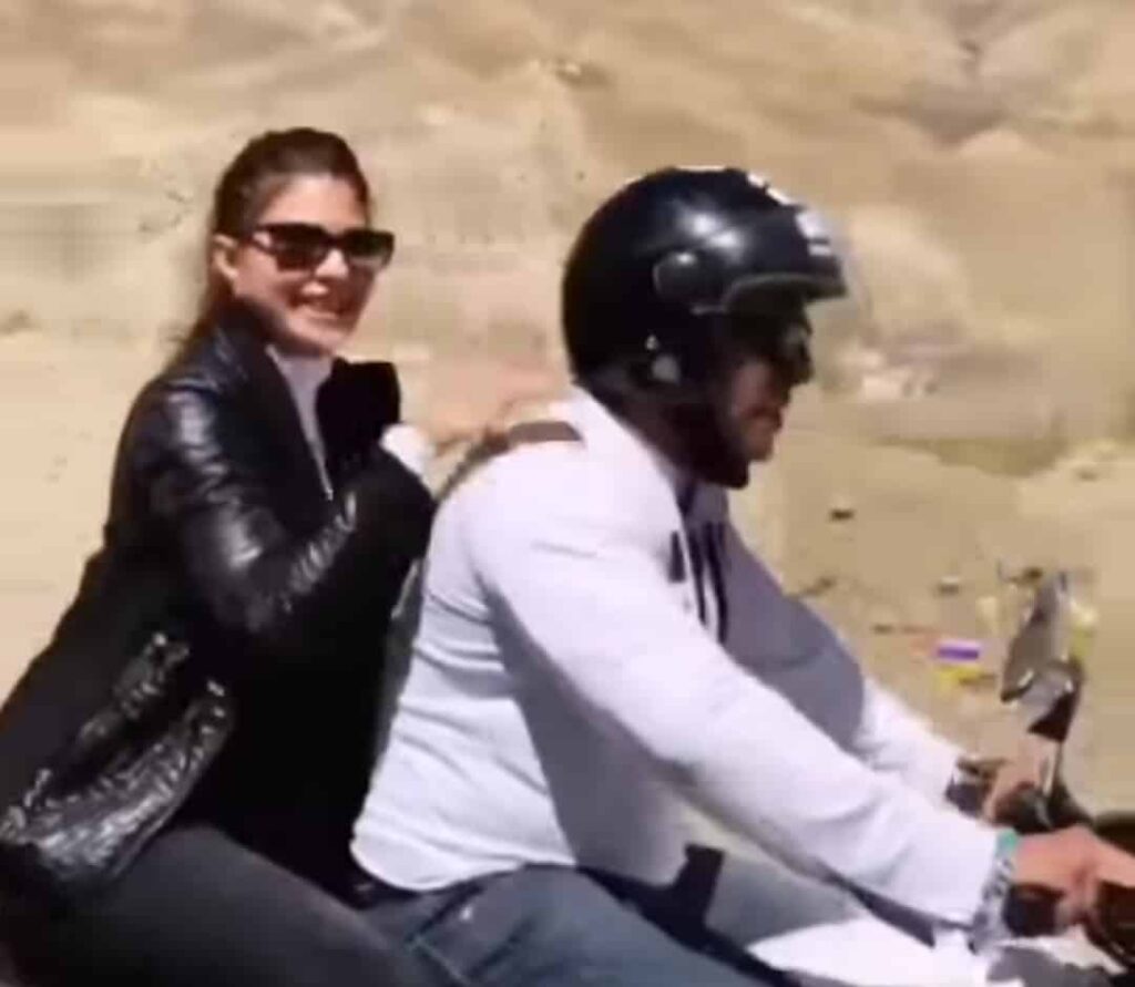 salman khan and Jacqueline Fernandez in viral video