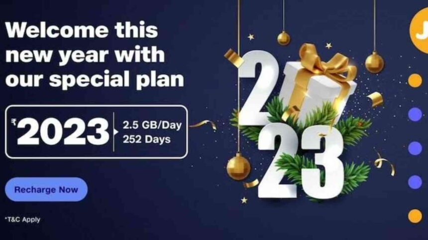 new year special jio plan for users